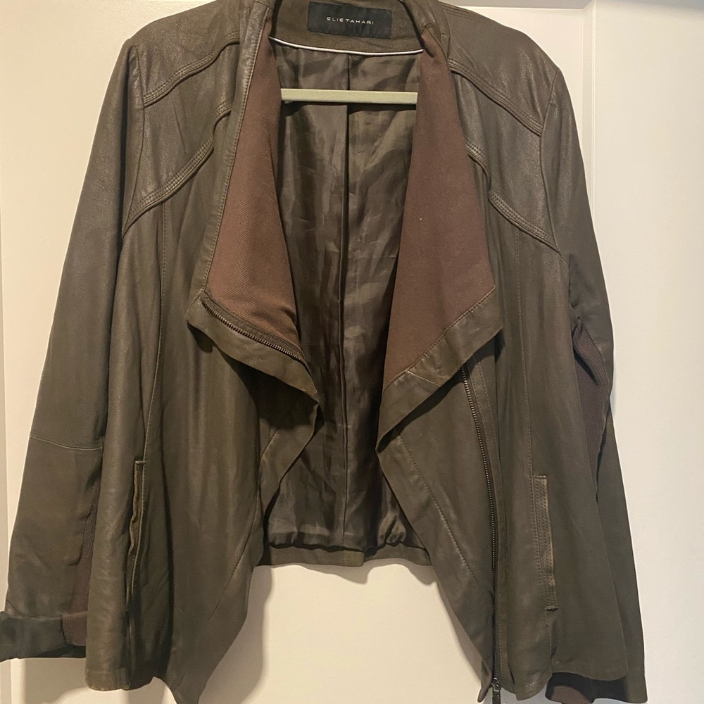 100% Genuine Lamb Leather Jacket